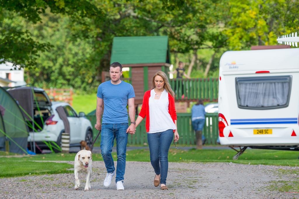 Campsie Glen Holiday Park Fintry Buitenkant foto